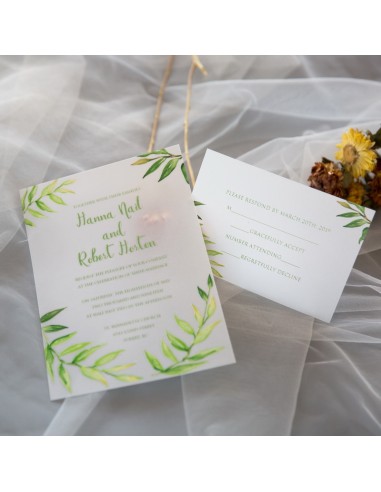 Pack Faire-part Mariage Calque...