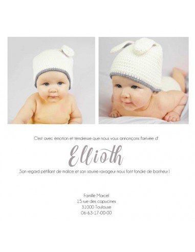 Pack Faire-part Naissance avec icône...