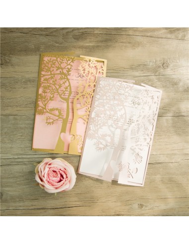 Faire-part Mariage Nature Arbre en... Faire-part Mariage Nature Arbre en...