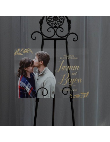 Tableau de bienvenue plexiglas -...