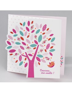 Faire-Part Naissance arbre...