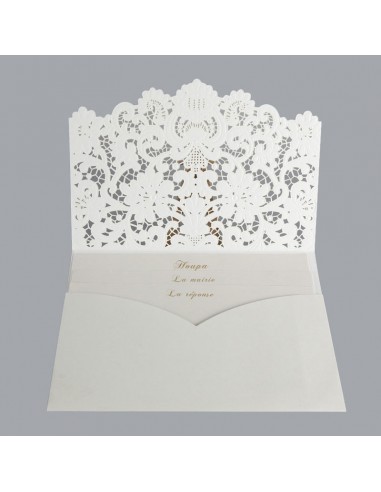 Faire-part Mariage Pochette découpe... Faire-part Mariage Pochette découpe...