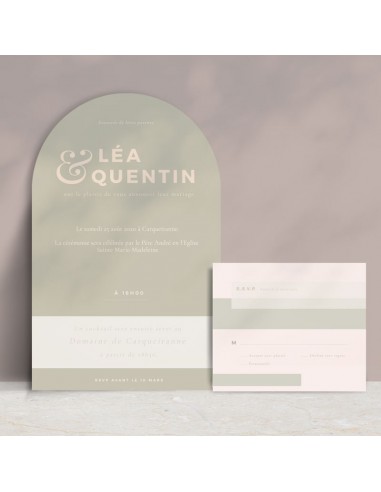 Pack Faire-part Mariage Arche -... Pack Faire-part Mariage Arche -...