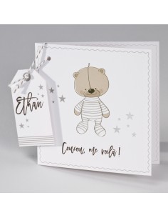 Faire-Part Naissance ourson...