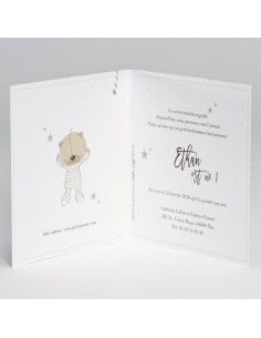 Faire-Part Naissance ourson... 2