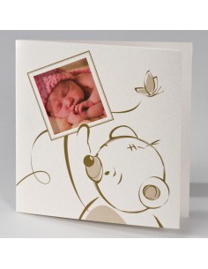 Faire-Part Naissance ourson...