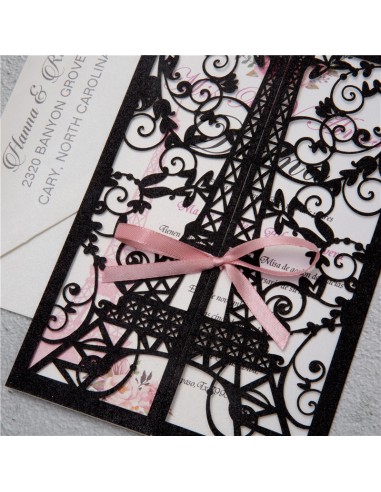 Pack Faire-Part Mariage Tour Eiffel...