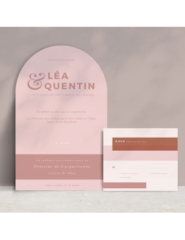 Pack Faire-part Mariage Arche -... Pack Faire-part Mariage Arche -...