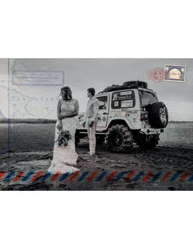 Pack Remerciements Mariage voyage...