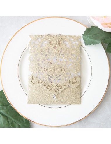 Faire-Part Mariage Pochette Diamant... Faire-Part Mariage Pochette Diamant...