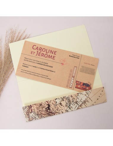 Pack Faire-part Mariage Pochette...