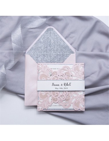 Faire-Part Mariage Pochette Baroque... Faire-Part Mariage Pochette Baroque...