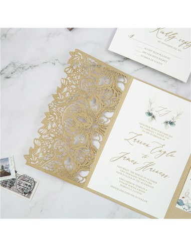 Pack Faire-part Mariage Pocketfolder...