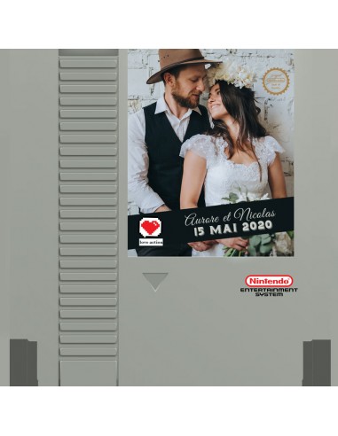 Pack Faire-part Mariage Geek -...
