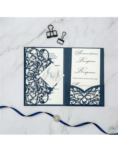 Pack Pocketfold ciselée pochette avec...