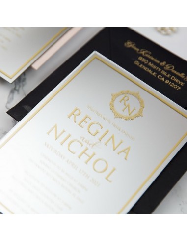 Pack Faire-part Mariage Plexiglas...