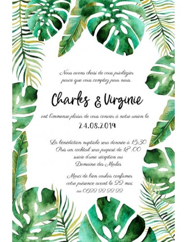 Pack Faire-Part Mariage Plexiglas...