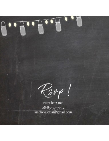 Pack Faire-part Mariage Double...