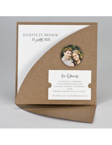 Pack Faire-part mariage pochette...