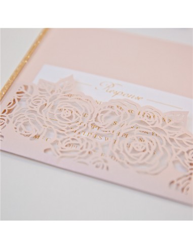 Faire-part Mariage Pocketfold ciselée... Faire-part Mariage Pocketfold ciselée...