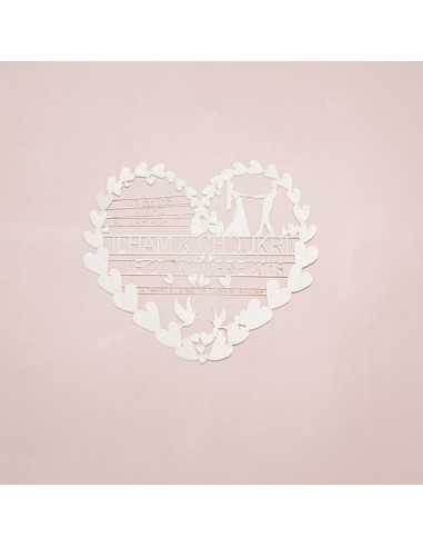 Pack Faire-Part Mariage en forme de...