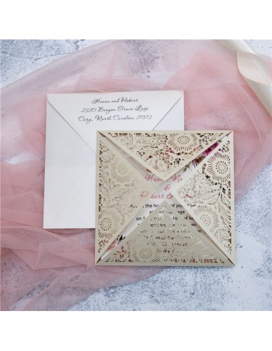 Pack Faire-part Mariage dentelle...