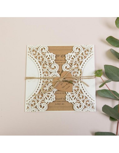 Pack Faire-part Mariage Champêtre...