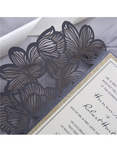 Faire-part Mariage Pochette avec...