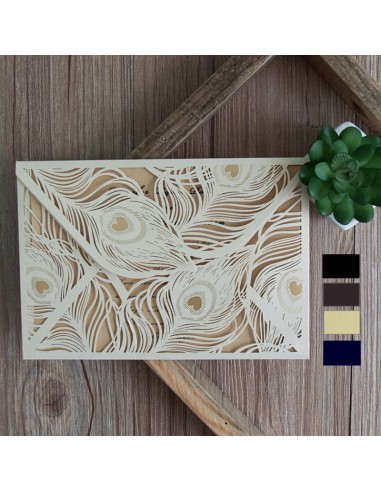 Pack Faire-part mariage laser cut...