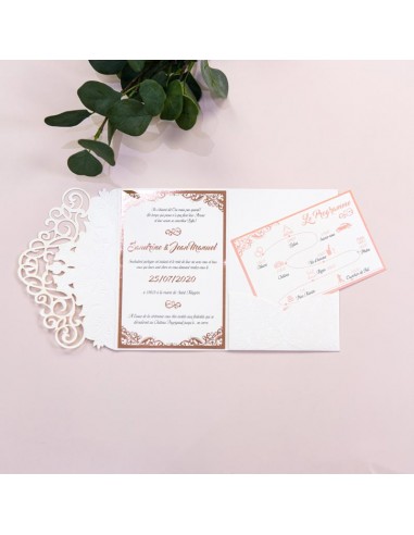 Pack Faire-part Mariage Pocketfolder...