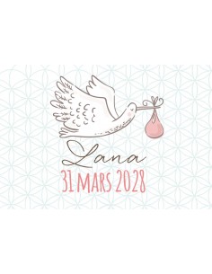 Timbre Naissance Oiseau... 2