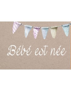 Timbre Naissance Banderole... 2