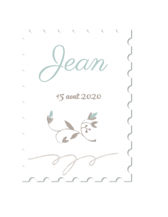 Timbre Naissance - Jean 2