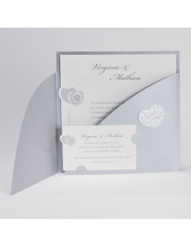 Bundle Faire-part carré mariage OUI...