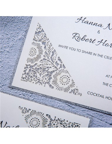 Pack Faire-Part Mariage Découpe Forme...