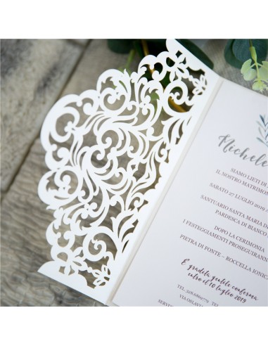 Pack Faire-part Mariage Pochette avec...