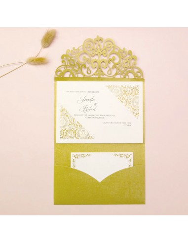 Pack Faire-part Mariage Pocketfolder...