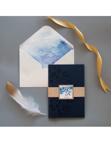 Pack Faire-part Mariage Pochette avec...