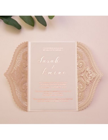 Pack Faire-part mariage Romantique...