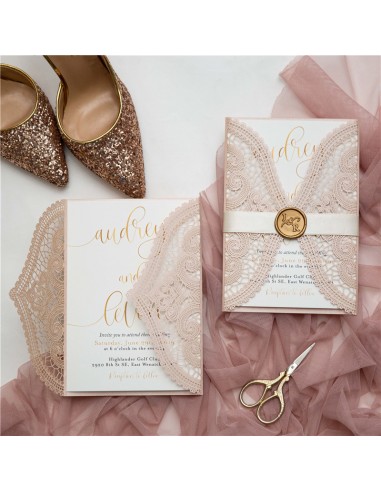 Pack Faire-part mariage Romantique...