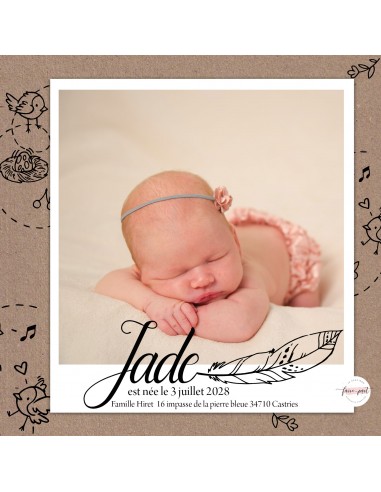 Pack Faire-Part Naissance Magnet...