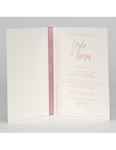 Pack Faire-part Mariage aquarelle...