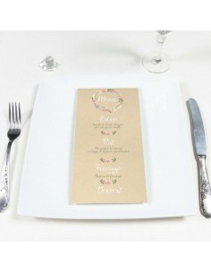 Menu Mariage Couronne de...