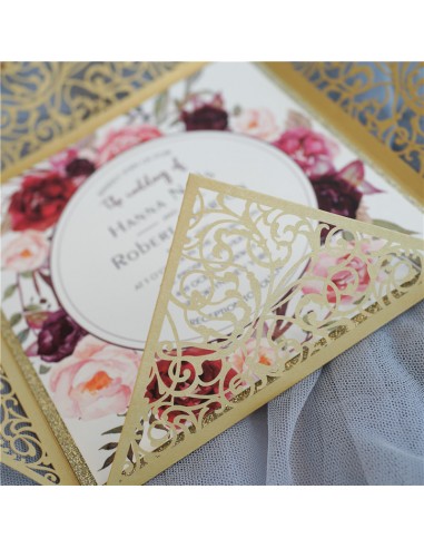 Pack Faire-part mariage Baroque...