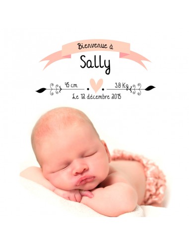 Pack Faire-part Naissance Princesse -...