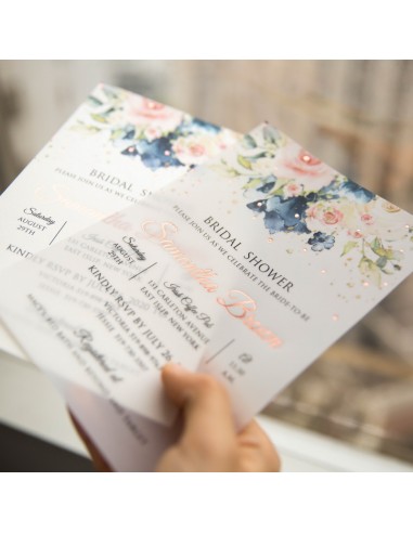 Faire-part Mariage Calque Paillettes... Faire-part Mariage Calque Paillettes...