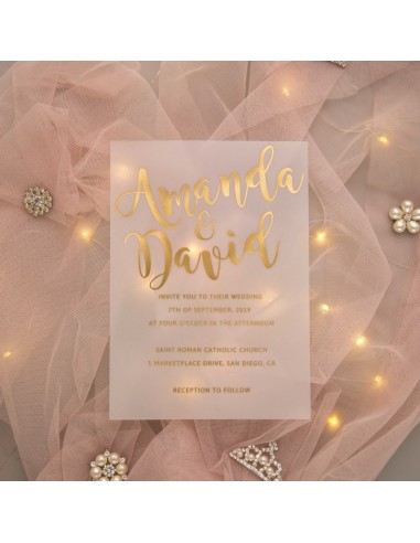 Faire-part Mariage Dorure... Faire-part Mariage Dorure...
