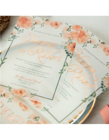 Faire-part Mariage Champêtre Rustique
