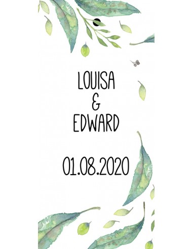 Pack Faire-part Mariage Feuillage -...