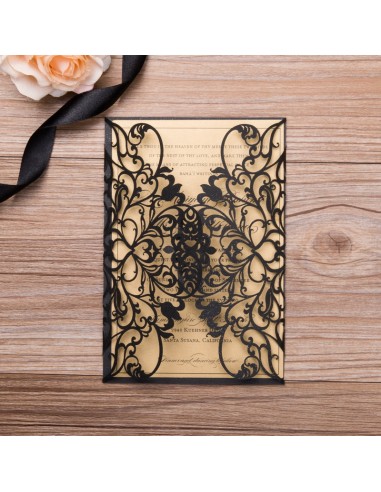 Pack Faire-part mariage Vintage Chic...